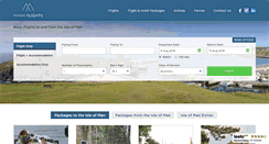 Desktop Screenshot of manxflights.com